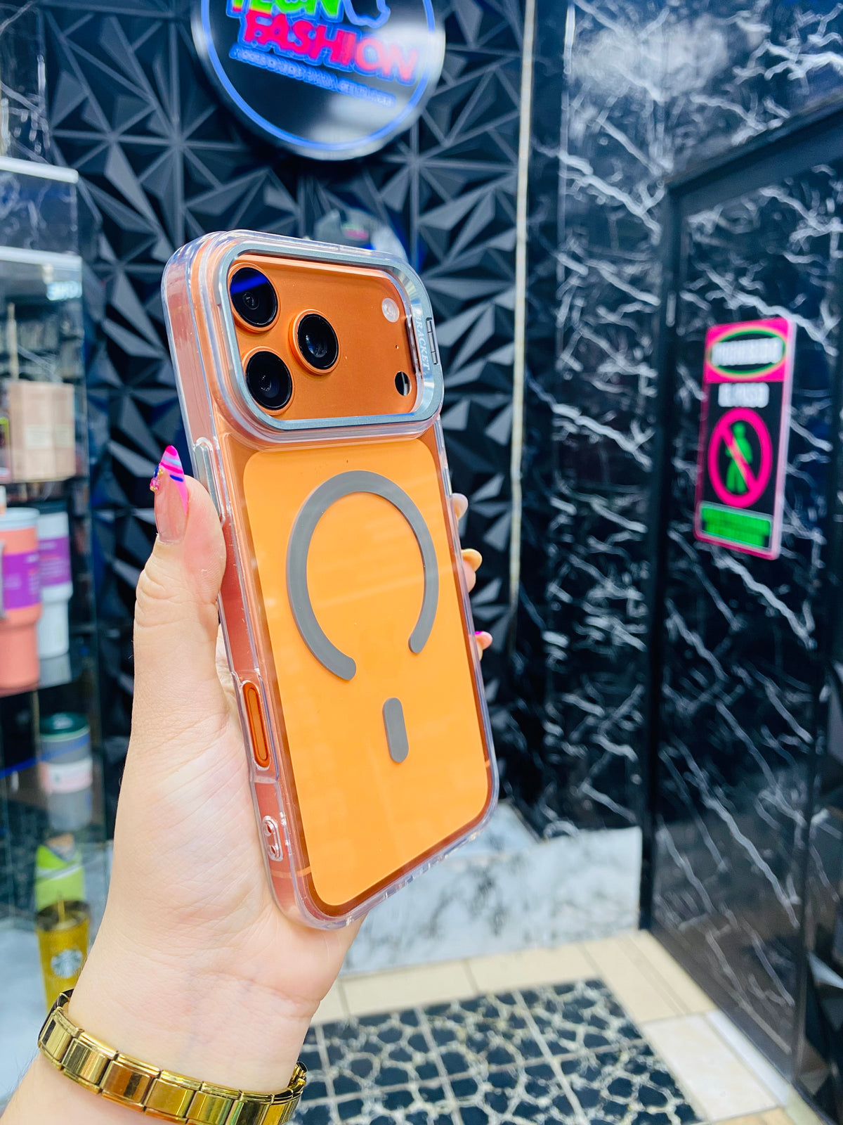 Funda Magnetic Clear Case
