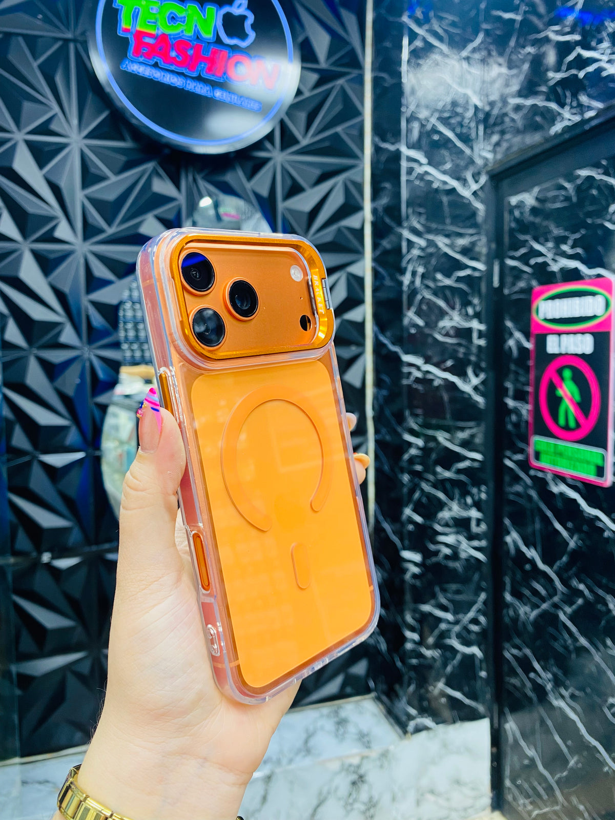 Funda Magnetic Clear Case