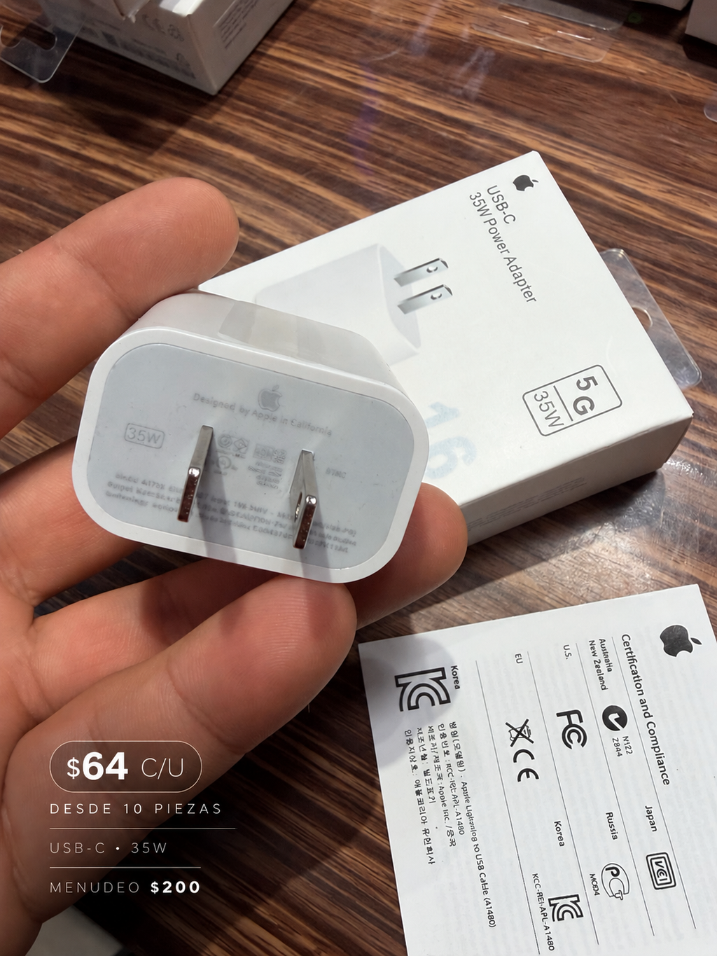 Adaptador USB-C 35W