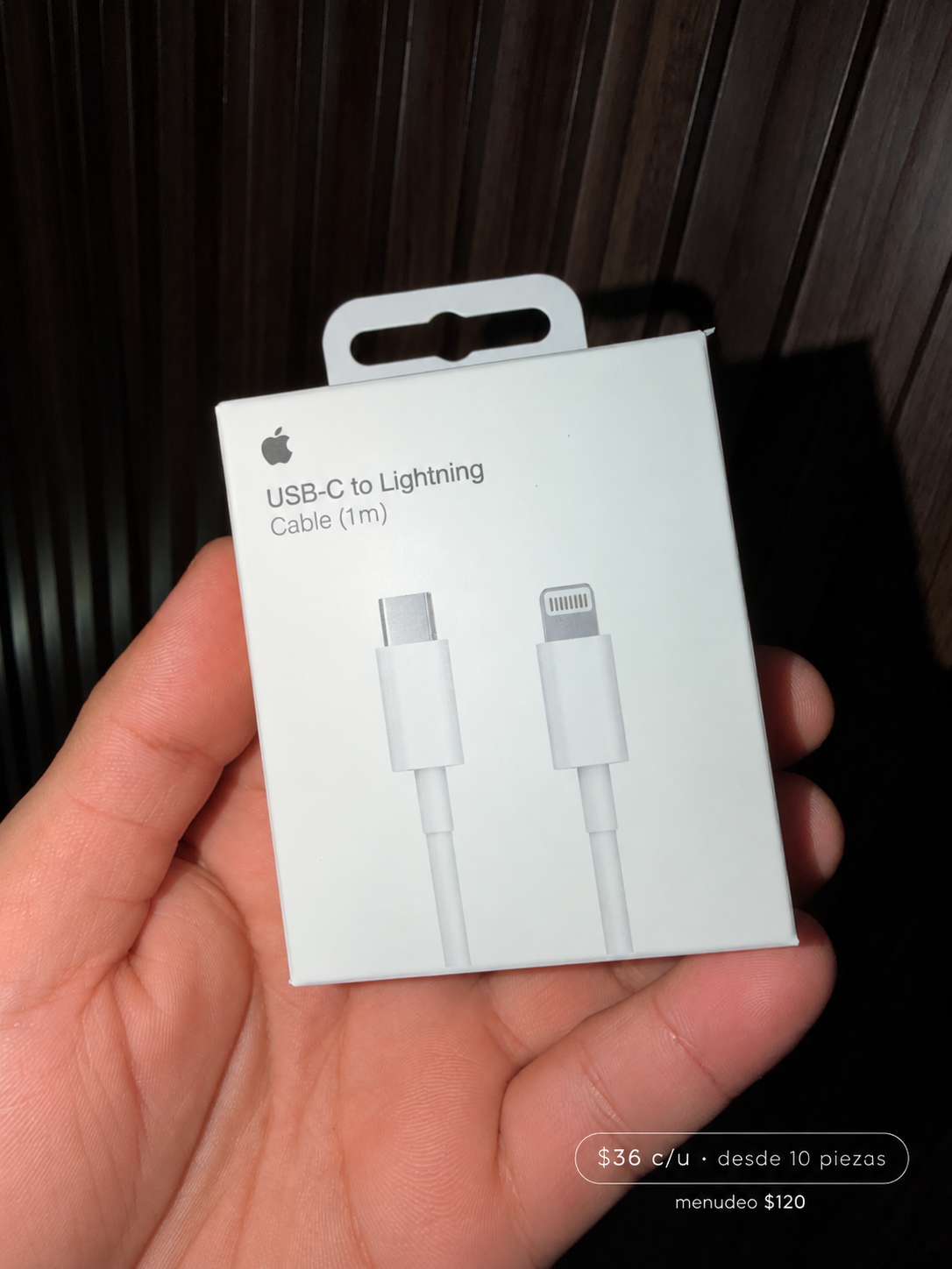 Cable Lightning a USB 1 m