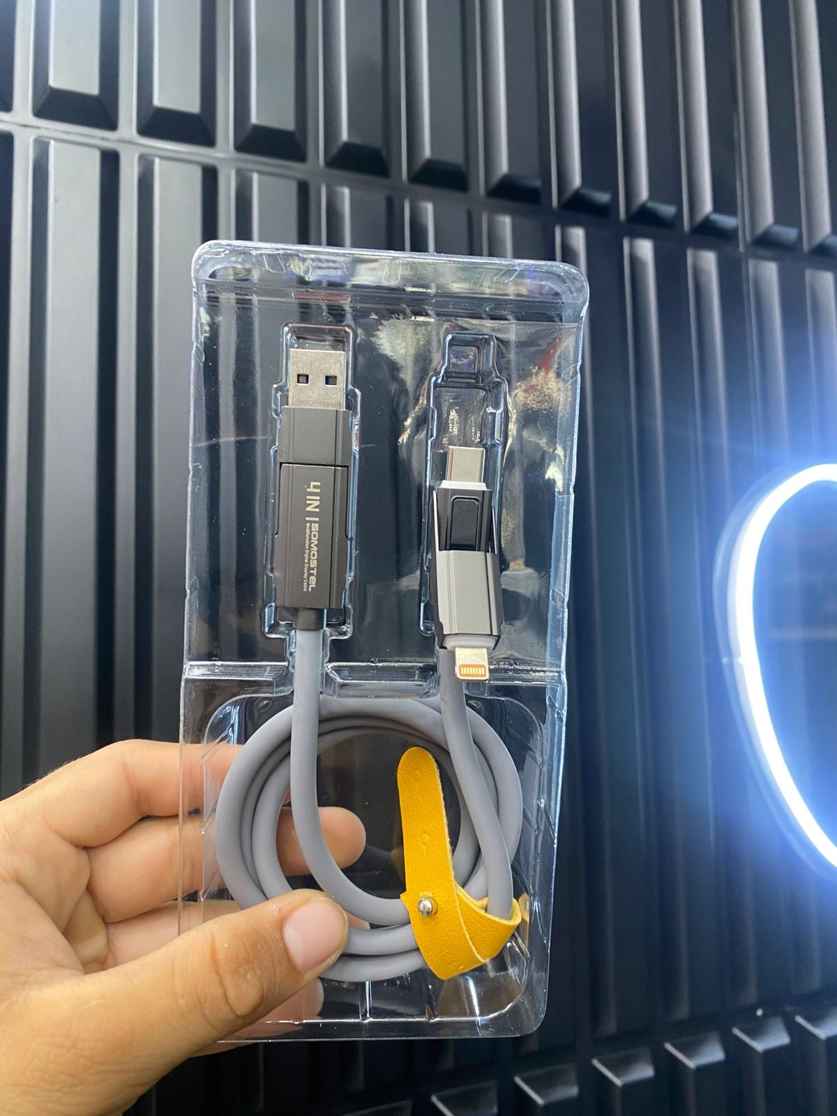 Cable Magnético para iPhone y Type C