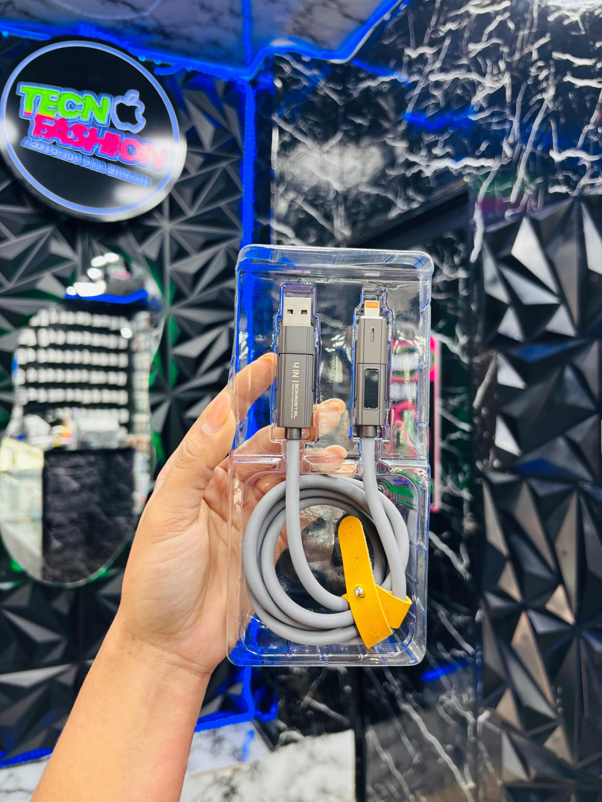 Cable Magnético para iPhone y Type C