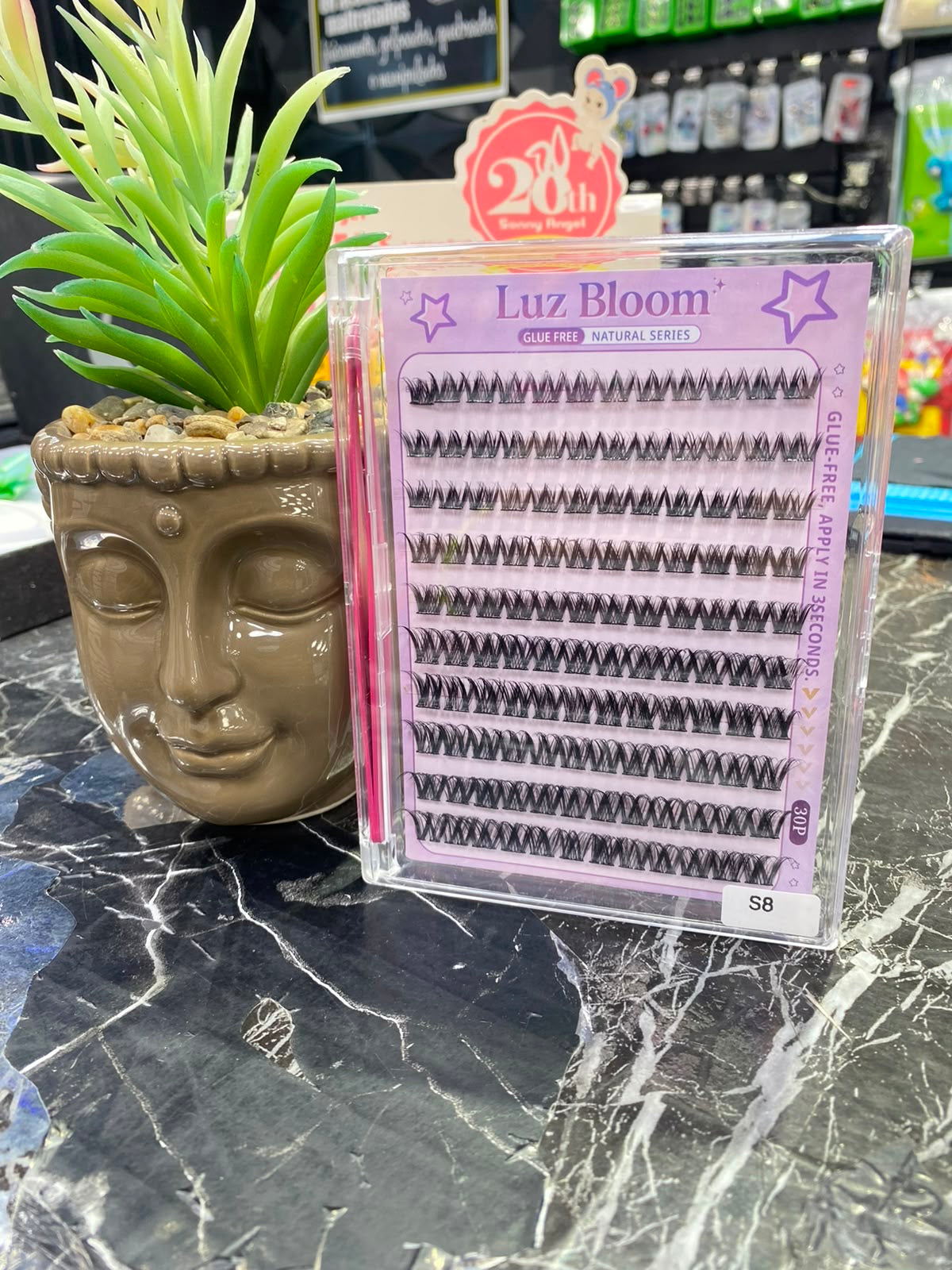 ✨ Pestañas tipo racimo Luz Bloom ✨