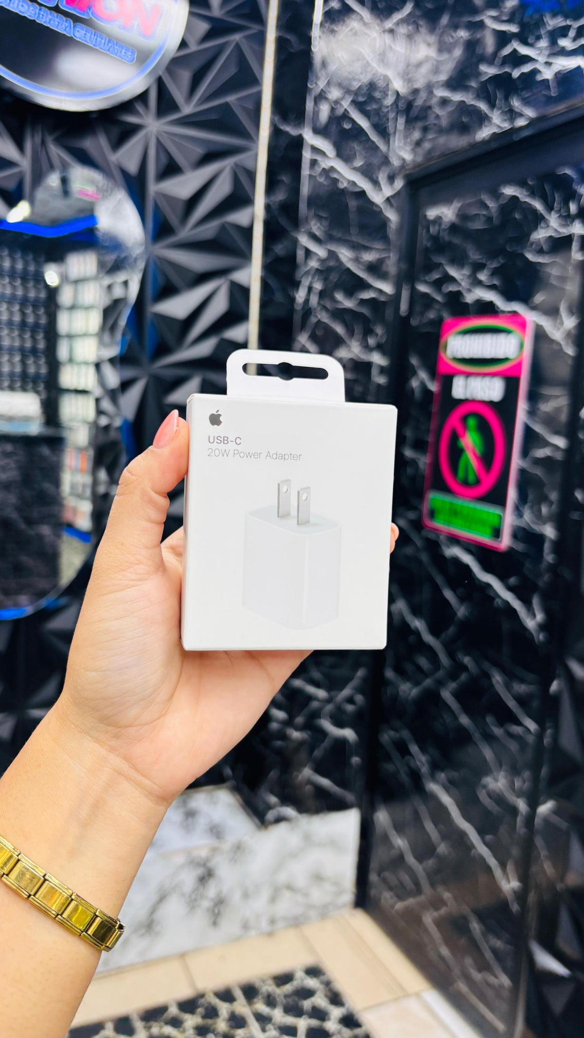 Adaptador de Corriente Apple Original USB-C 20W